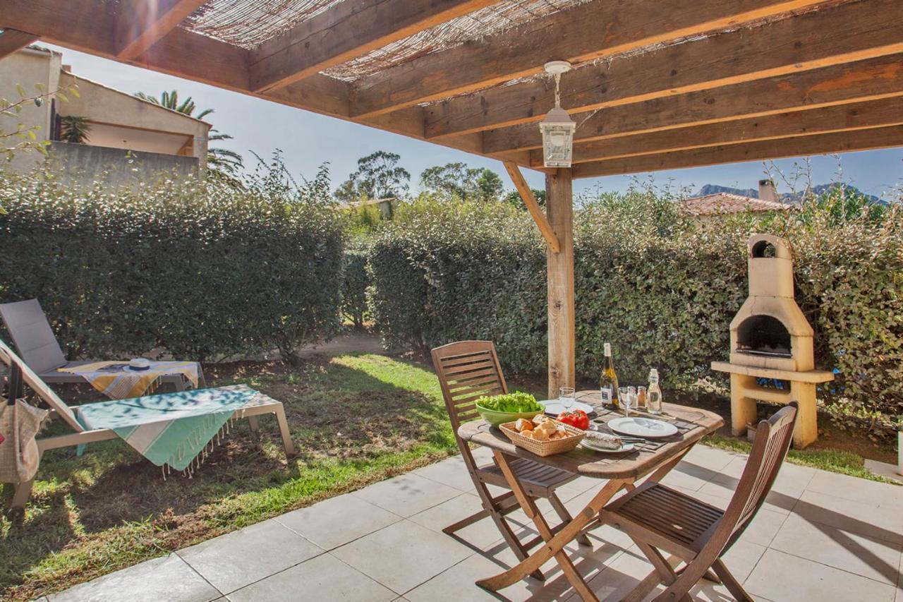 فيلا Amarylis A Calvi Location 2 Pers Avec Clim Jardin Piscine Et Barbecue المظهر الخارجي الصورة